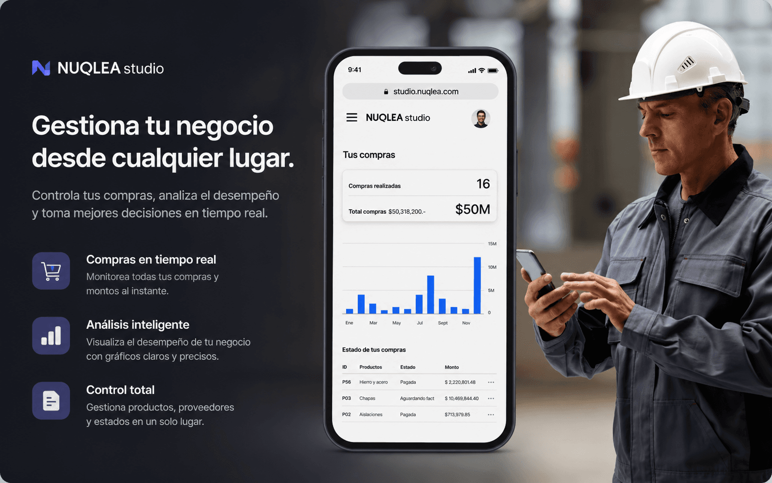Nuqlea - Construction Materials App